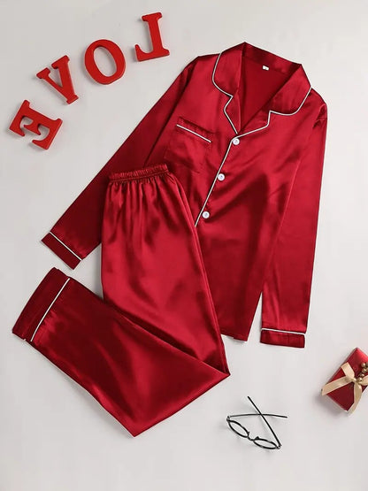 Belro high-quality women's pajama set featuring soft fabric, long sleeves, and a comfortable relaxed fit for sleepwear.