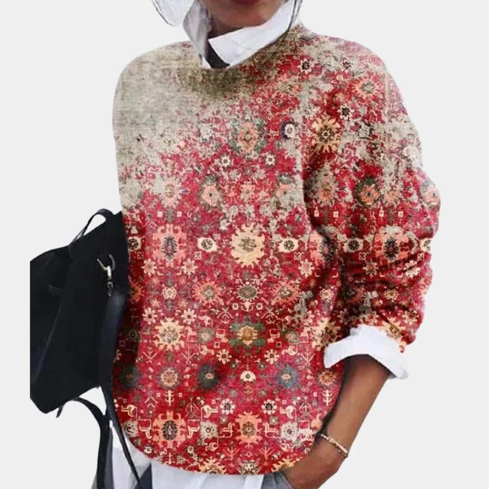 Belro women's sweater, cozy knit clothing featuring a stylish design, perfect for casual wear and layering.