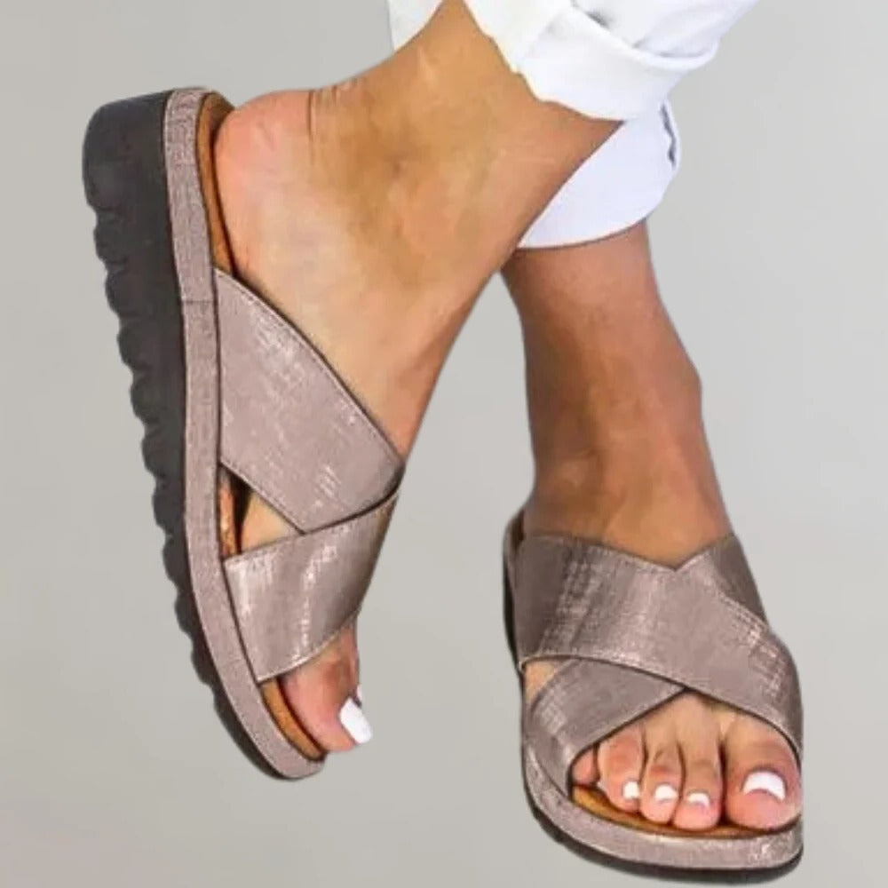 Belro women's comfortable slippers with soft fabric and cozy design, ideal for indoor footwear and relaxed comfort.