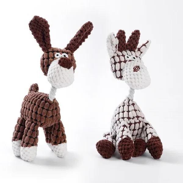 Belro plush toy for aggressive dog chewers, durable and soft, designed for dogs to play and chew comfortably.