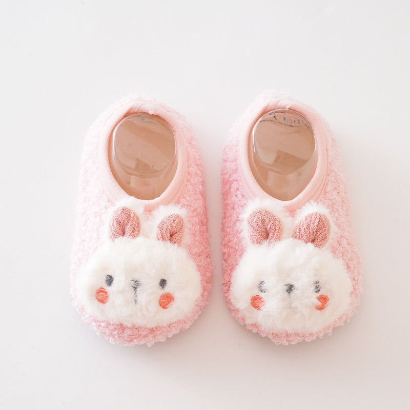 Belro baby sock shoes, soft footwear for infants, featuring a cozy fabric design with elasticized ankle for a snug fit.