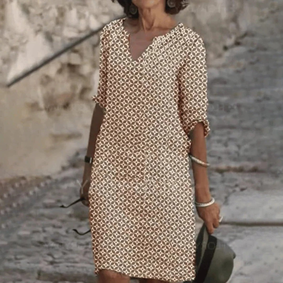 Elegant and comfortable Belro dress, showcasing a stylish design with soft fabric and a flattering fit for casual or formal wear.