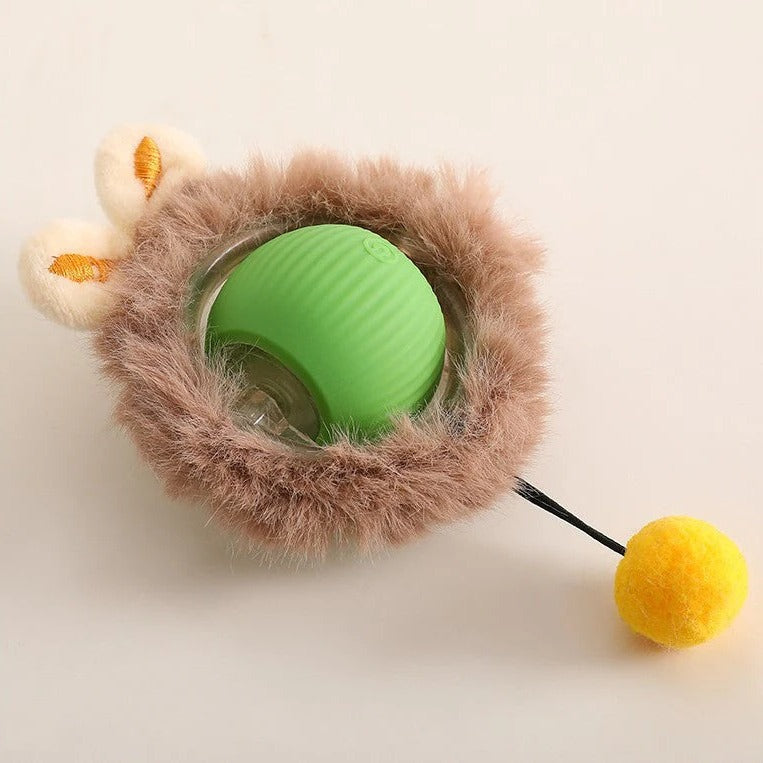 Belro active rolling ball with tail toy for dogs, durable pet toy designed for interactive play and exercise.