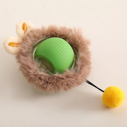 Belro active rolling ball with tail toy for dogs, durable pet toy designed for interactive play and exercise.