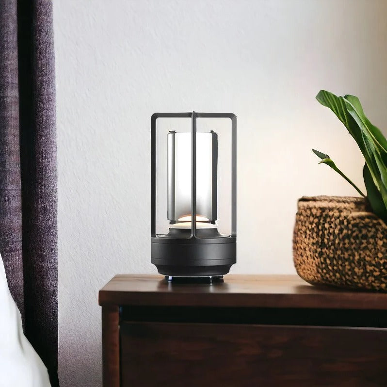 Modern Belro cordless Nordic table lamp with sleek design, soft lighting, and compact form ideal for nightstand or bedside use.