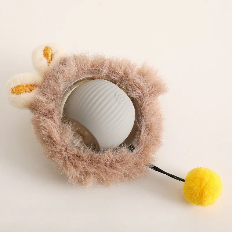Belro active rolling ball with tail toy for dogs, durable pet toy designed for active play and fun outdoor or indoor use.