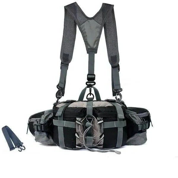 Belro Multifunctional outdoor sports waist bag with water bottle holder, designed for active use and outdoor activities.
