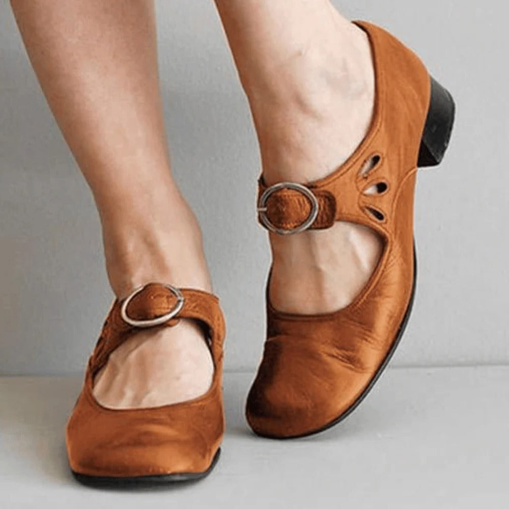Belro leather sandal showcasing a comfortable, stylish design with open toes and cushioned straps for health and beauty wear.