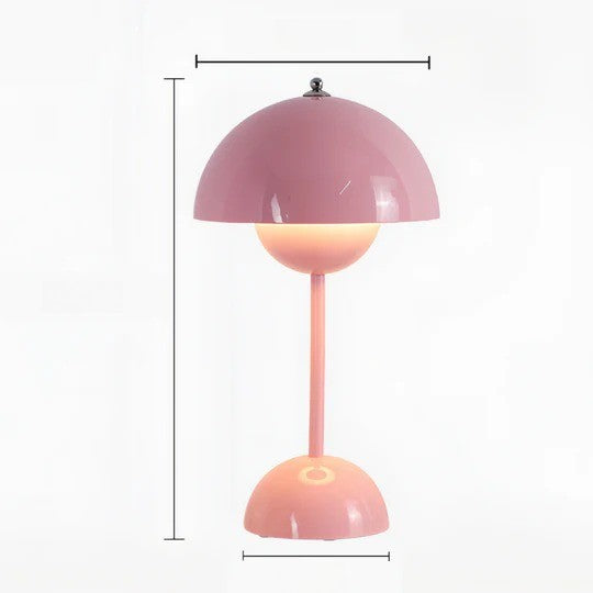 Belro Nordic Mushroom Lamp, a cozy night light with a mushroom-shaped design and soft illumination in a modern electronic lighting style.