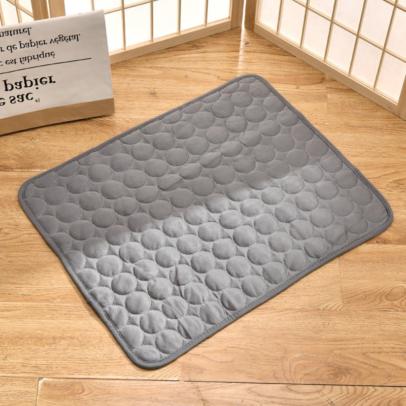Belro pet cooling pad with soft fabric surface, designed to keep pets cool and comfortable during hot weather.