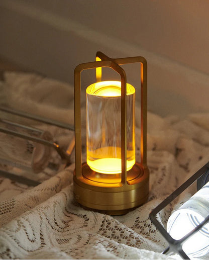 Modern cordless Nordic table lamp by Belro, sleek minimalist night light with soft glow, ideal for modern home decor.