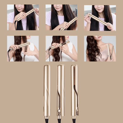 Belro 2-in-1 hairstyler for hair styling and curling, featuring multiple heat settings and ergonomic design.