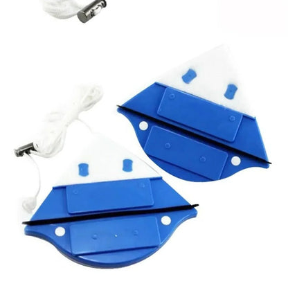 Belro dual-sided magnetic window cleaner tool with handles and cleaning pads for easy glass cleaning.