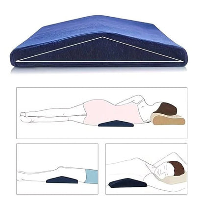 Belro lumbar support pillow for sleeping, designed to provide back support and comfort while resting.