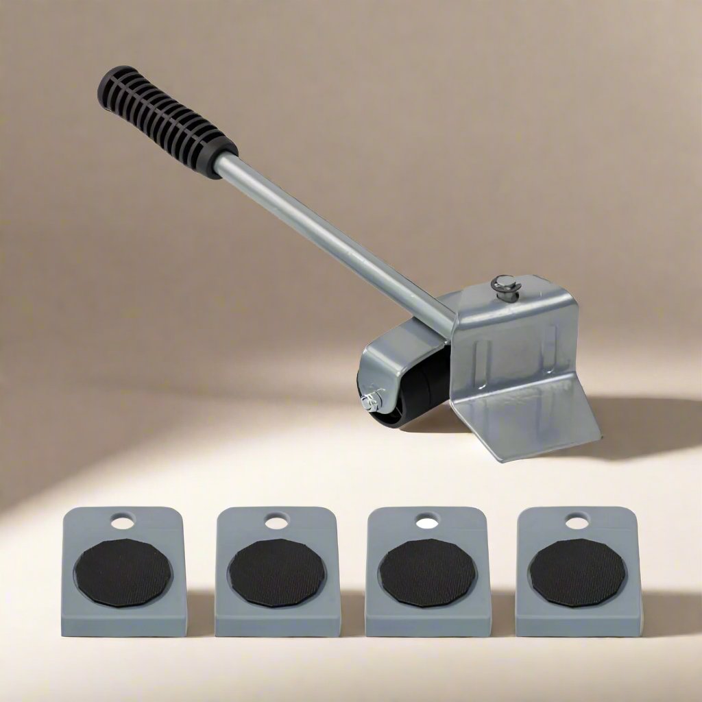 Belro Easy Move Furniture Kit for home and garden furniture, featuring tools for easy moving and assembly.