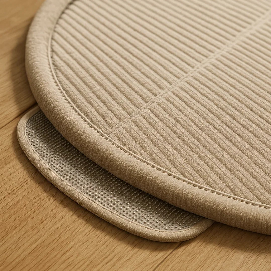 Belro office chair mat with floor protection, durable clear surface suitable for home and office use.