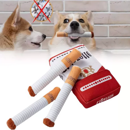 Belro cigarette-shaped dog toy for pets, durable and fun, designed for dogs to chew and play with.