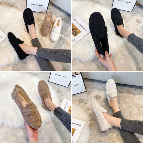 Belro plush slipper shoes featuring soft, cozy footwear designed for comfort and indoor wear.