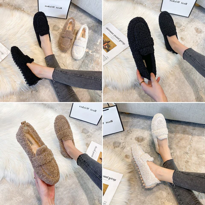 Belro plush slipper shoes featuring soft, cozy footwear designed for comfort and indoor wear.