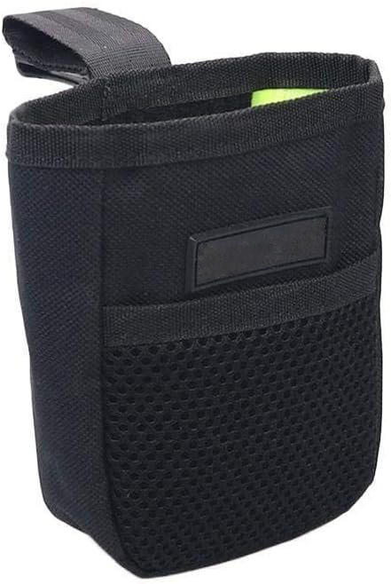 Belro dog treat pouch for small animals, compact pet supplies bag with secure closure and convenient clip for easy carrying.