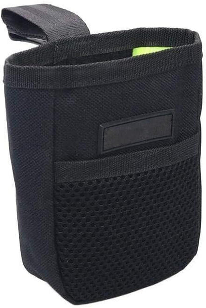 Belro dog treat pouch for small animals, compact pet supplies bag with secure closure and convenient clip for easy carrying.