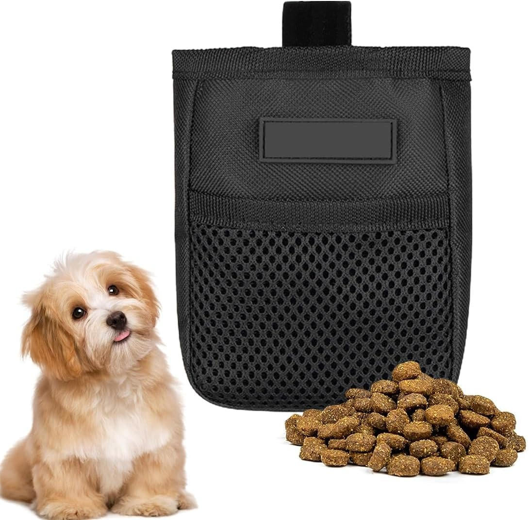 Belro dog treat pouch for pet supplies, small animal accessories, with a compact design and secure closure for easy treats access.