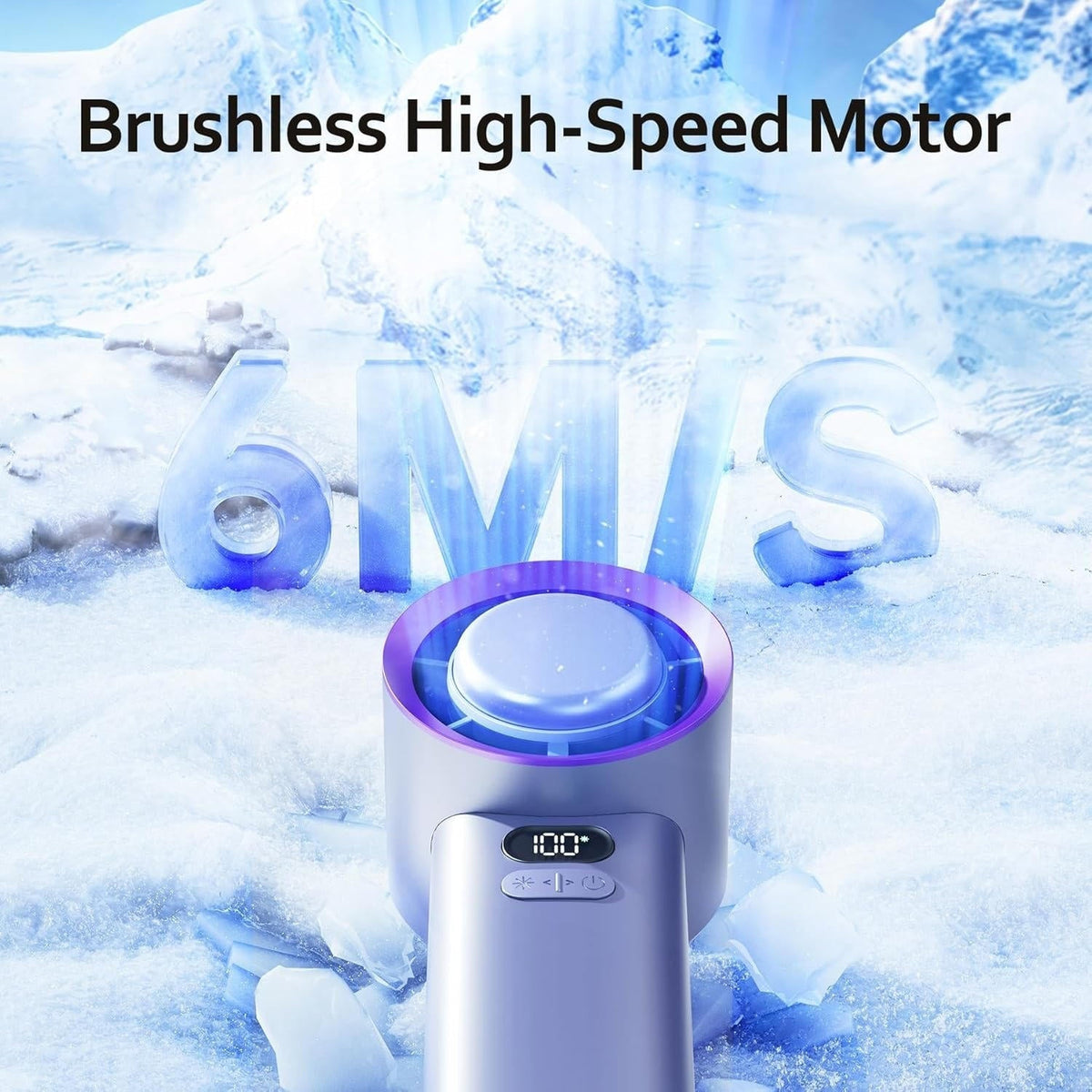 Belro portable handheld fan for outdoor use, compact and lightweight handheld fan for home and garden cooling.
