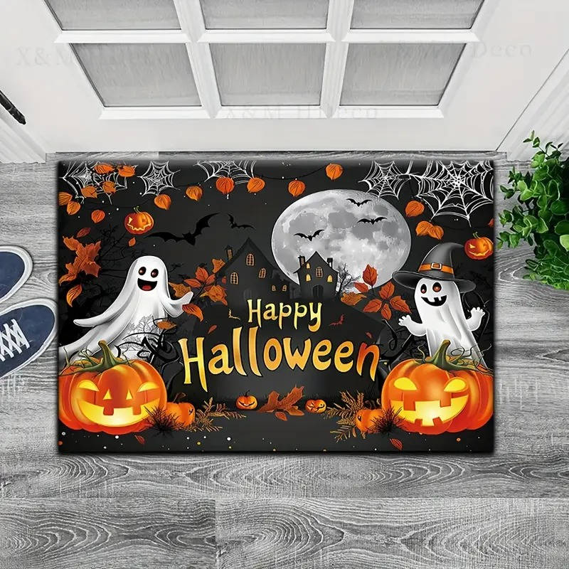 Belro Halloween doormat with spooky design, perfect for home entrance and seasonal decor in the home and garden.
