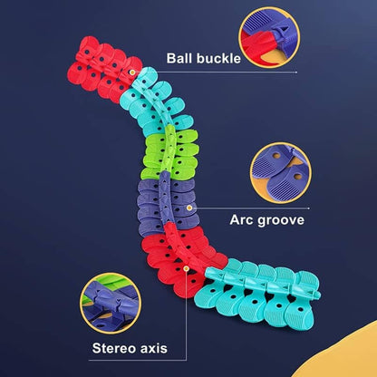 Colorful Belro Anti Gravity Race Track for Kids, automotive toy with ramps and loops for exciting racing fun.