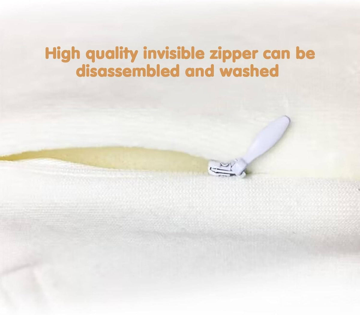 Belro newborn side sleeper wedge pillow for infants, provides gentle incline support for safe sleep in home bedding.