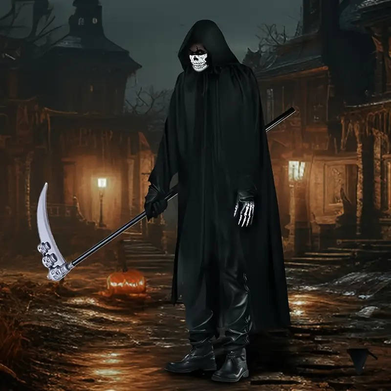 Belro Halloween adult costume featuring a spooky costume with detailed fabric and accessories for festive dress-up.