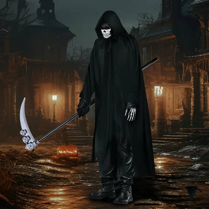 Belro Halloween adult costume featuring a spooky costume with detailed fabric and accessories for festive dress-up.