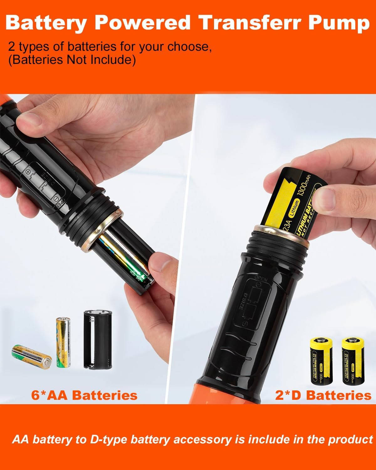 Belro portable electric siphon pump for gas, fuel, diesel, and water transfer, shown with its compact design and flexible hose