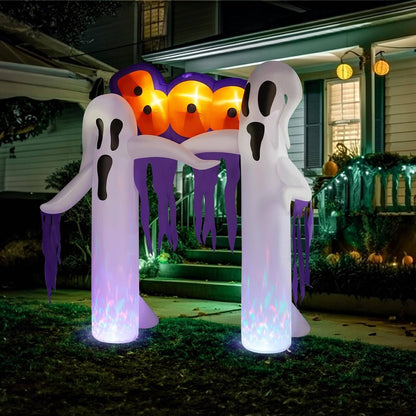 Large outdoor Halloween decoration by Belro featuring spooky Halloween-themed design for home and garden holiday decor.