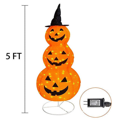 Belro Halloween pumpkin outdoor decoration for home and garden, festive holiday decor with carved pumpkin design.