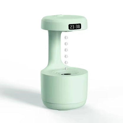 Small Belro humidifier for home use, showing white plastic body with mist outlet and control buttons on top.