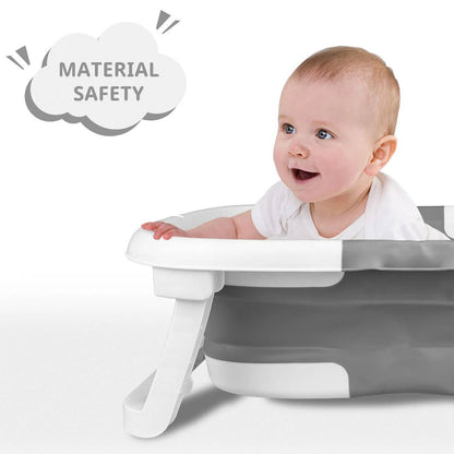 Foldable Belro Baby & Kids newborn bathing tub with soft interior and foldable design, perfect for compact storage.