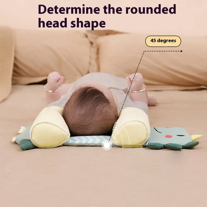 Belro adjustable newborn baby head pillow with soft fabric and ergonomic design for gentle head support.