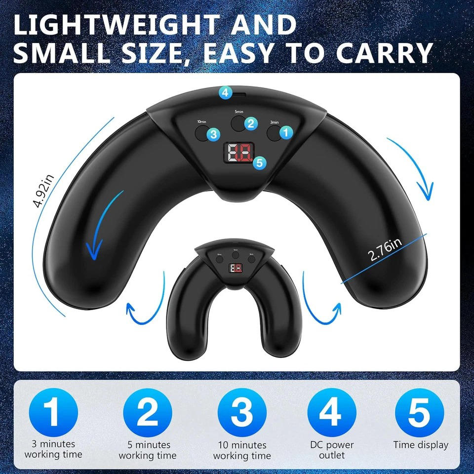 Belro Nail Fungus Laser device showing a sleek LED light panel used for fungal treatment at home.