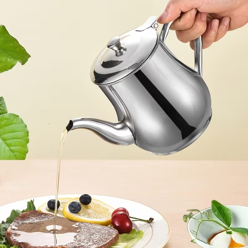 Belro bacon grease container for kitchen storage, with a lid and handle, ideal for saving bacon drippings in the home kitchen