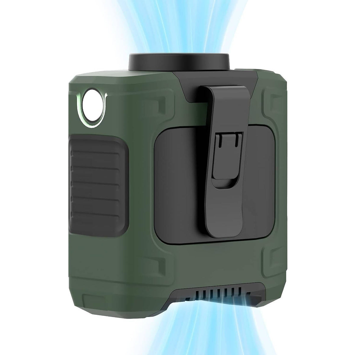 Belro portable handheld mini cooling fan, compact and lightweight for outdoor use, with adjustable settings and ergonomic design.