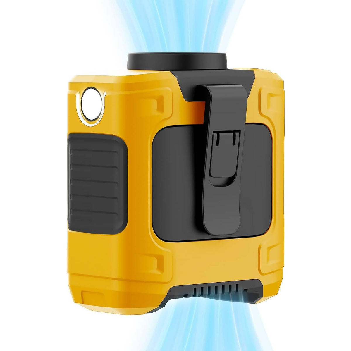 Belro handheld mini cooling fan, portable and compact, ideal for outdoor use, with adjustable settings and ergonomic design.