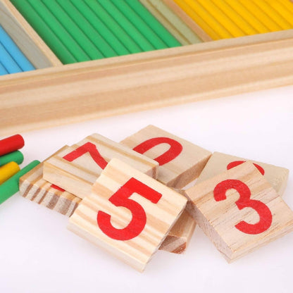 Belro counting sticks educational toy for cats, colorful plastic sticks used for interactive play and training with pets.