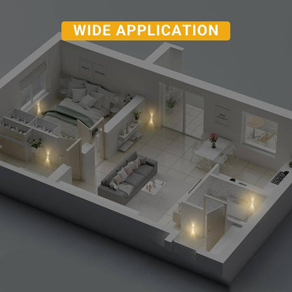 Belro wall socket light, an electronic device with a sleek design, mounted on a wall for illumination or power access.