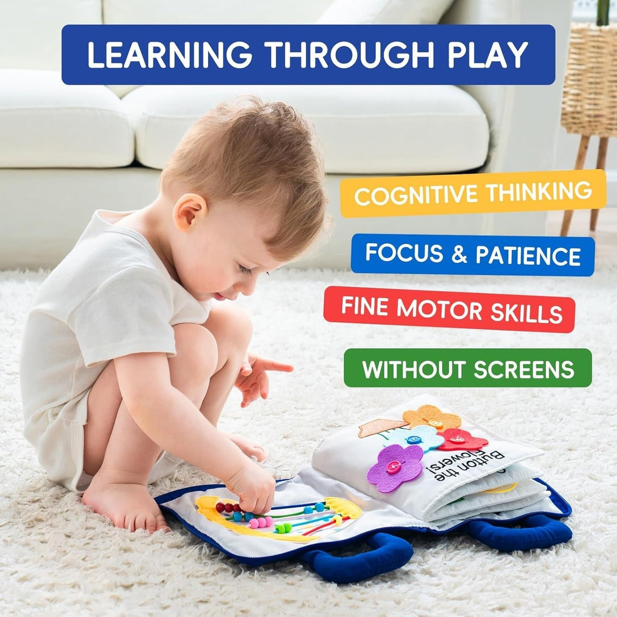 Belro Montessori-themed clothing for 1-year-old boys, featuring a soft, comfortable fabric design suitable for toddlers.