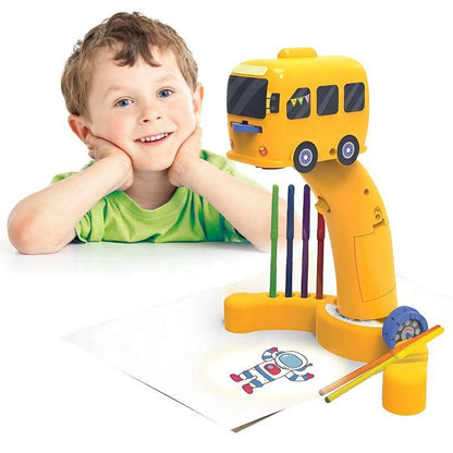 Belro Drawing Projector for Kids toy, showing a colorful projector device used for art and drawing activities for children.