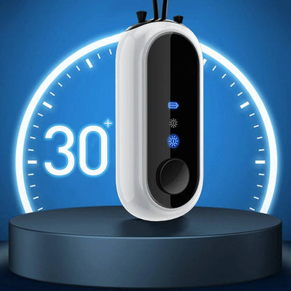 Belro portable air purifier with sleek white design, compact for home use, and equipped with air filter vents.