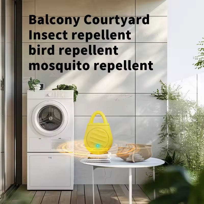 Belro ultrasonic mosquito repellent device for outdoor pest control, designed to repel mosquitoes in home and garden settings.