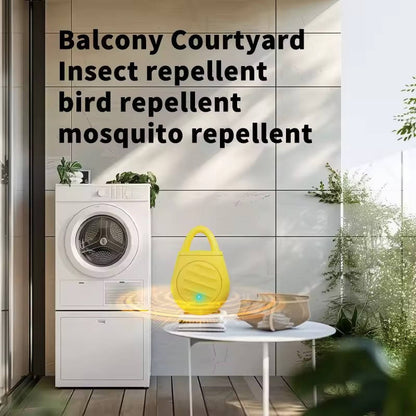 Belro ultrasonic mosquito repellent device for outdoor pest control, designed to repel mosquitoes in home and garden settings.