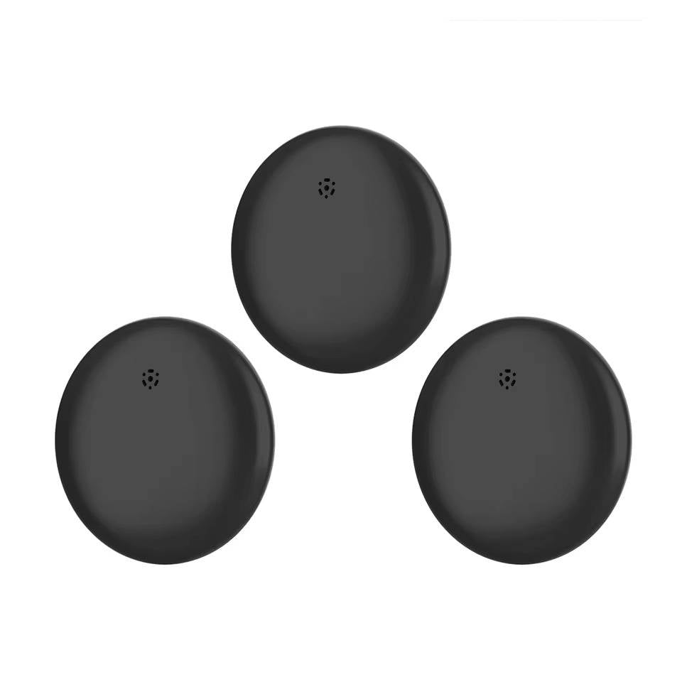 Belro mini GPS tracker device for cars, pets, keys, and more, shown in a compact electronic device with a screen and buttons.